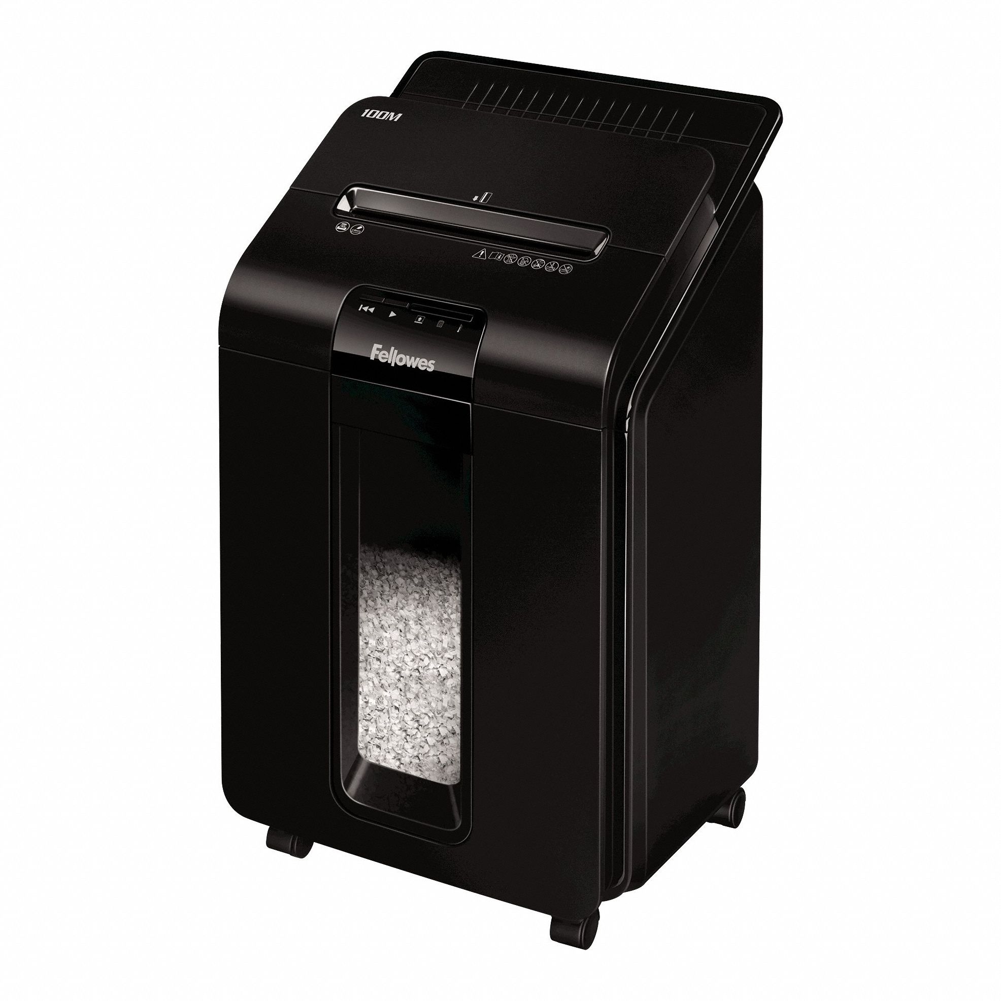 Paper Shredder: 15/35, Credit Cards/Paper Clips/Staples, 100 Sheets, Micro-Cut Cut, 4 Security Level
