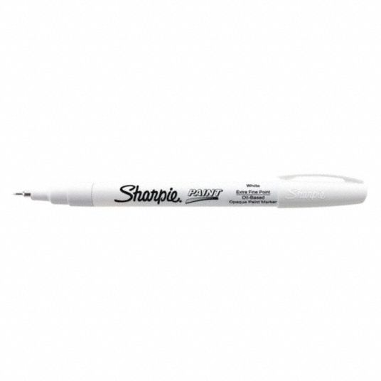 SHARPIE, Fiber, Medium Tip Size, Paint Marker - 462D47