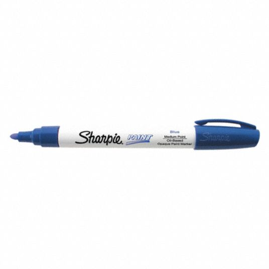 SHARPIE, Fiber, Medium Tip Size, Paint Marker - 462D50