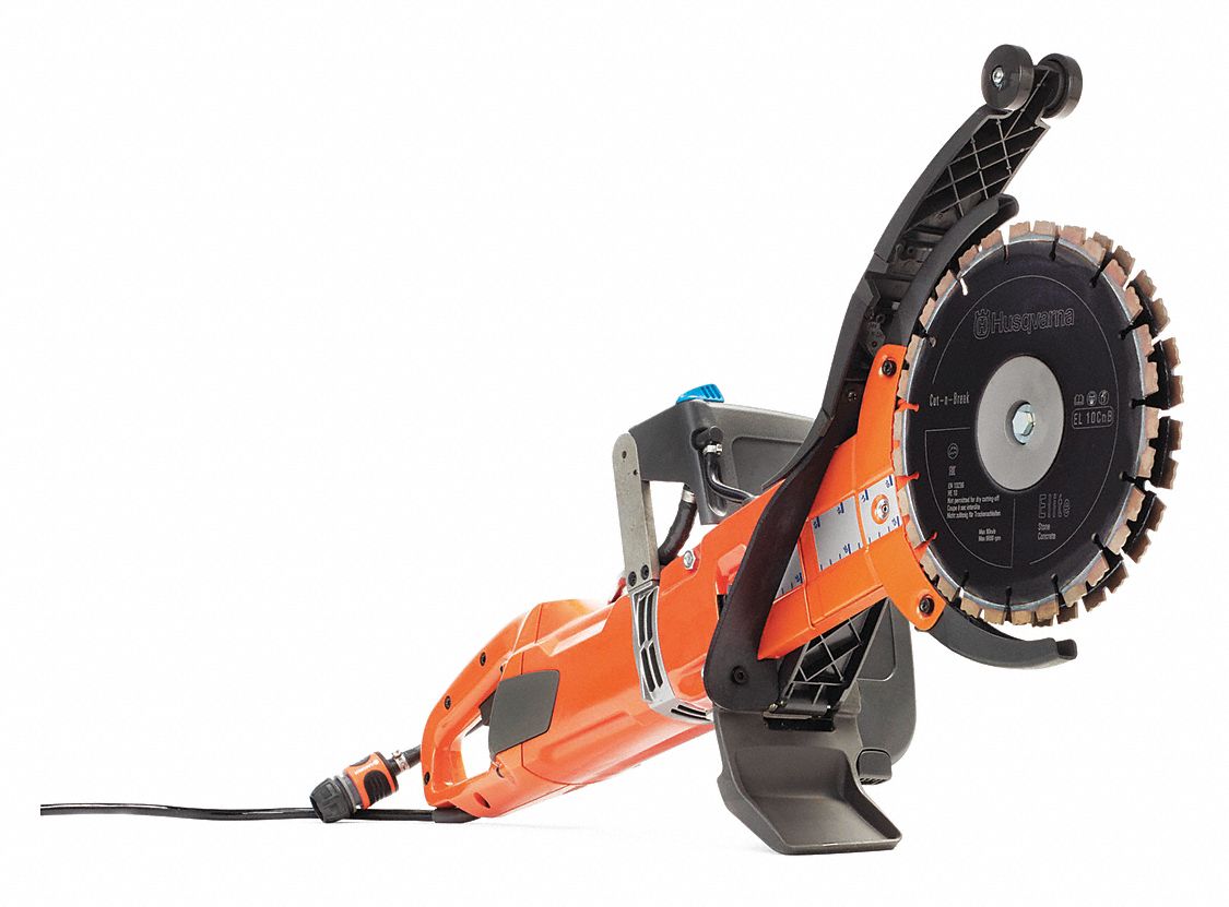 Husqvarna Concrete Masonry Concrete Saw 9 In Blade Dia 16 In Max Cutting Depth 1 In Arbor