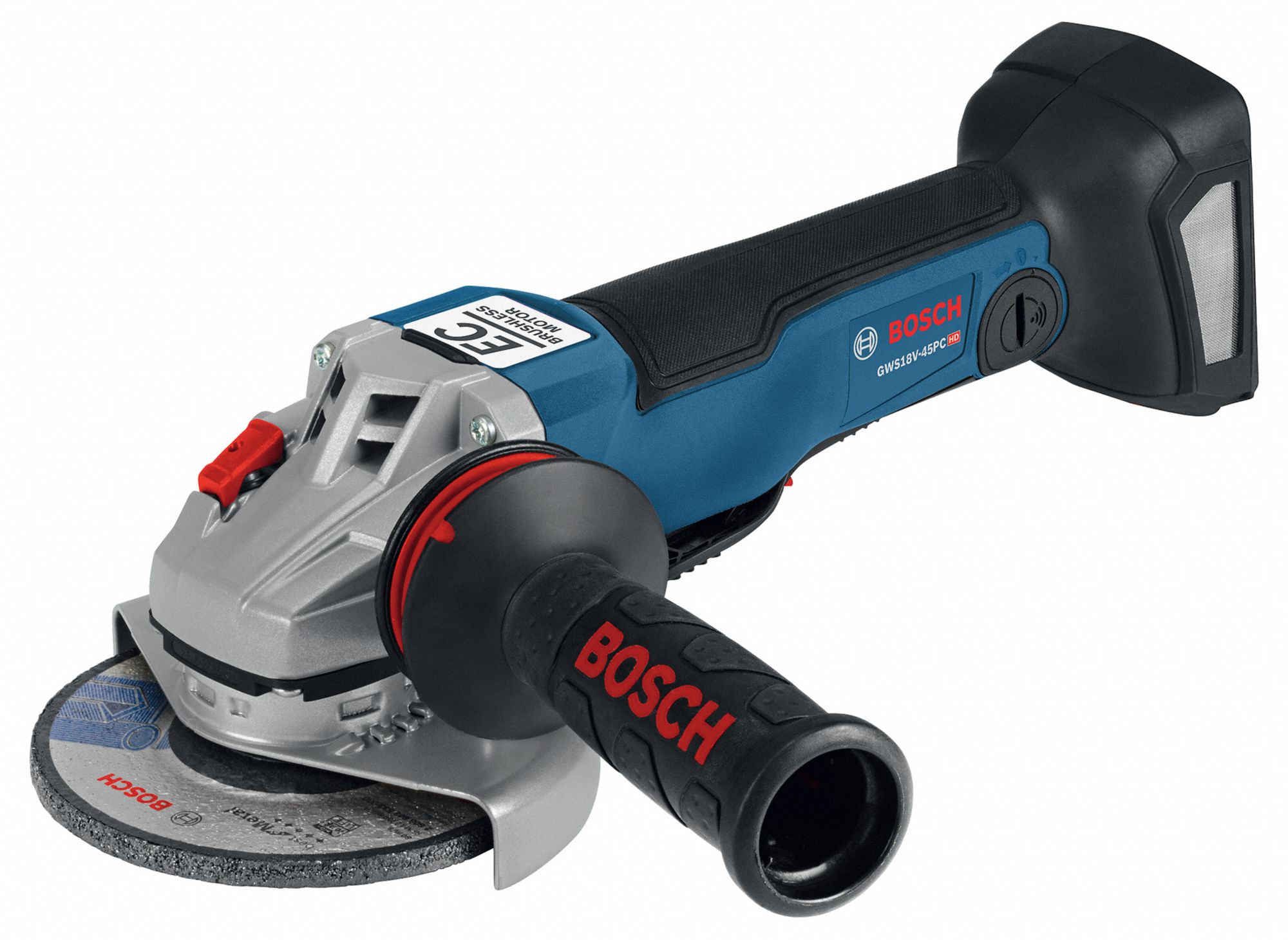 Bosch 4 1 2 Cordless Angle Grinder 18 0 Voltage 9000 No Load