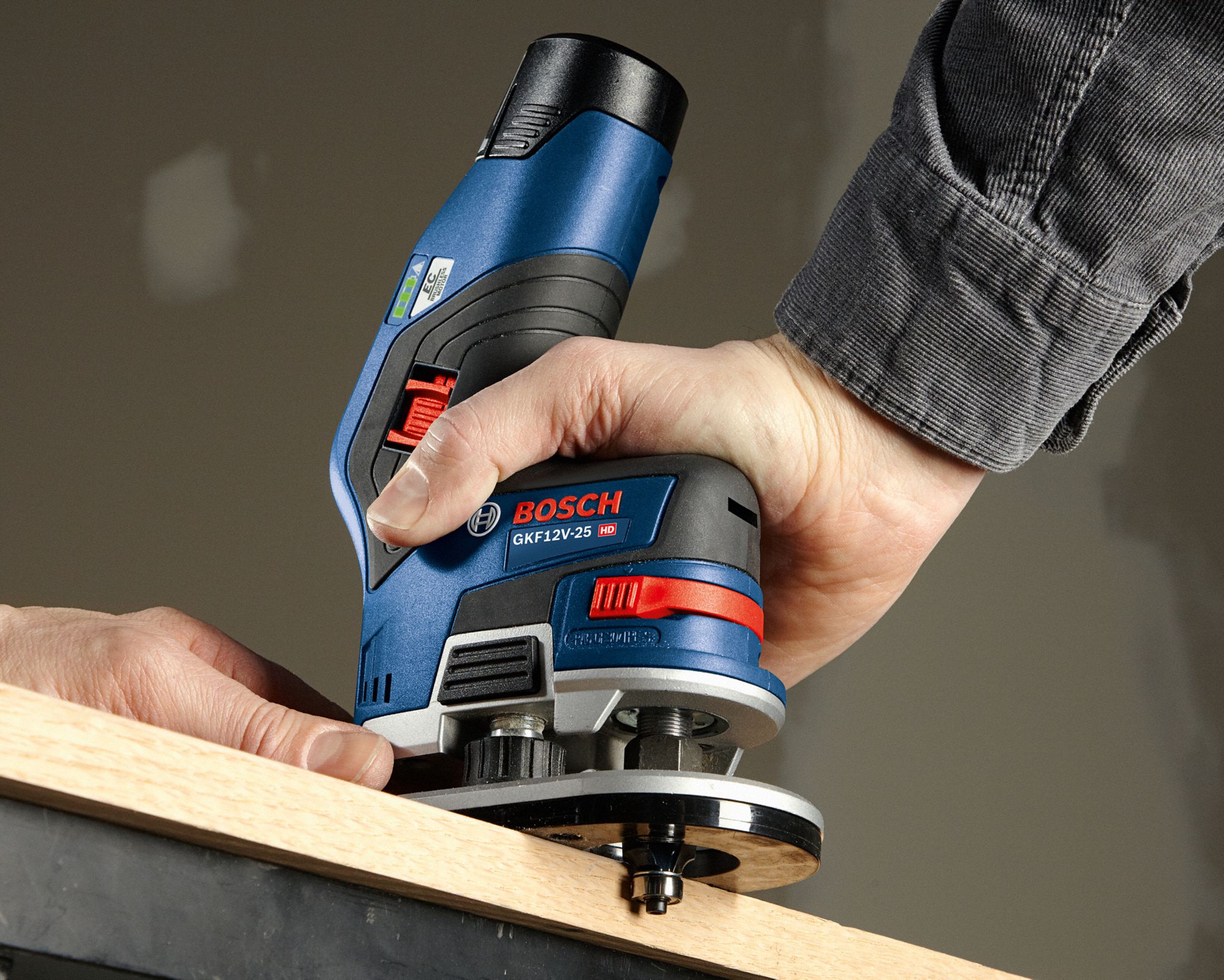 BOSCH Cordless Compact Router, 12.0 V Voltage - 462R90|GKF12V-25N ...