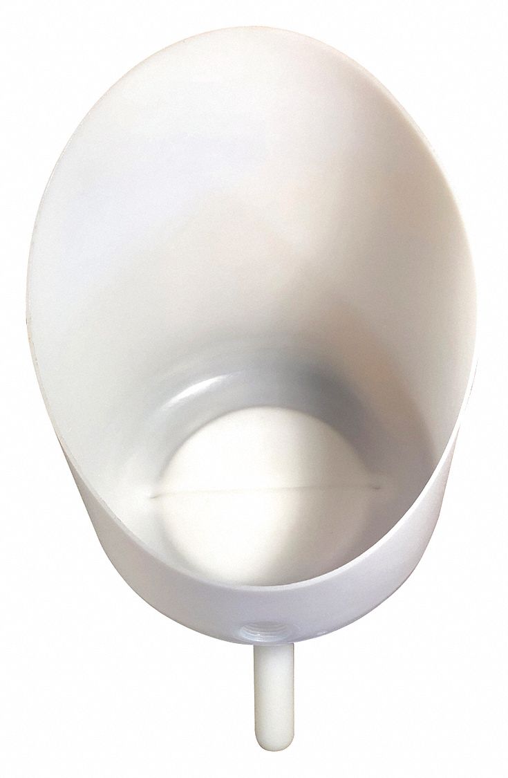 Scoop: Non-Sterile, HDPE, 3.79 L Capacity - mL, 1 gal Capacity - oz, 406 mm Overall Lg, White