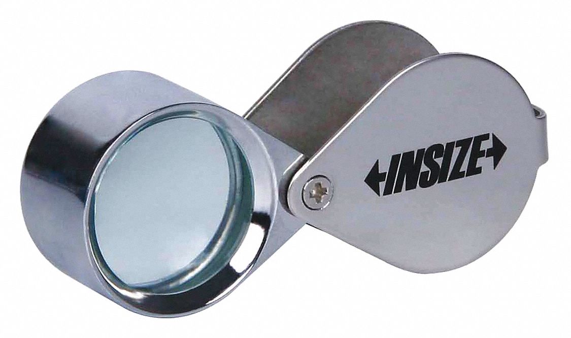 Insize 7511 8 Folding Pocket Magnifier 10x Power Ebay