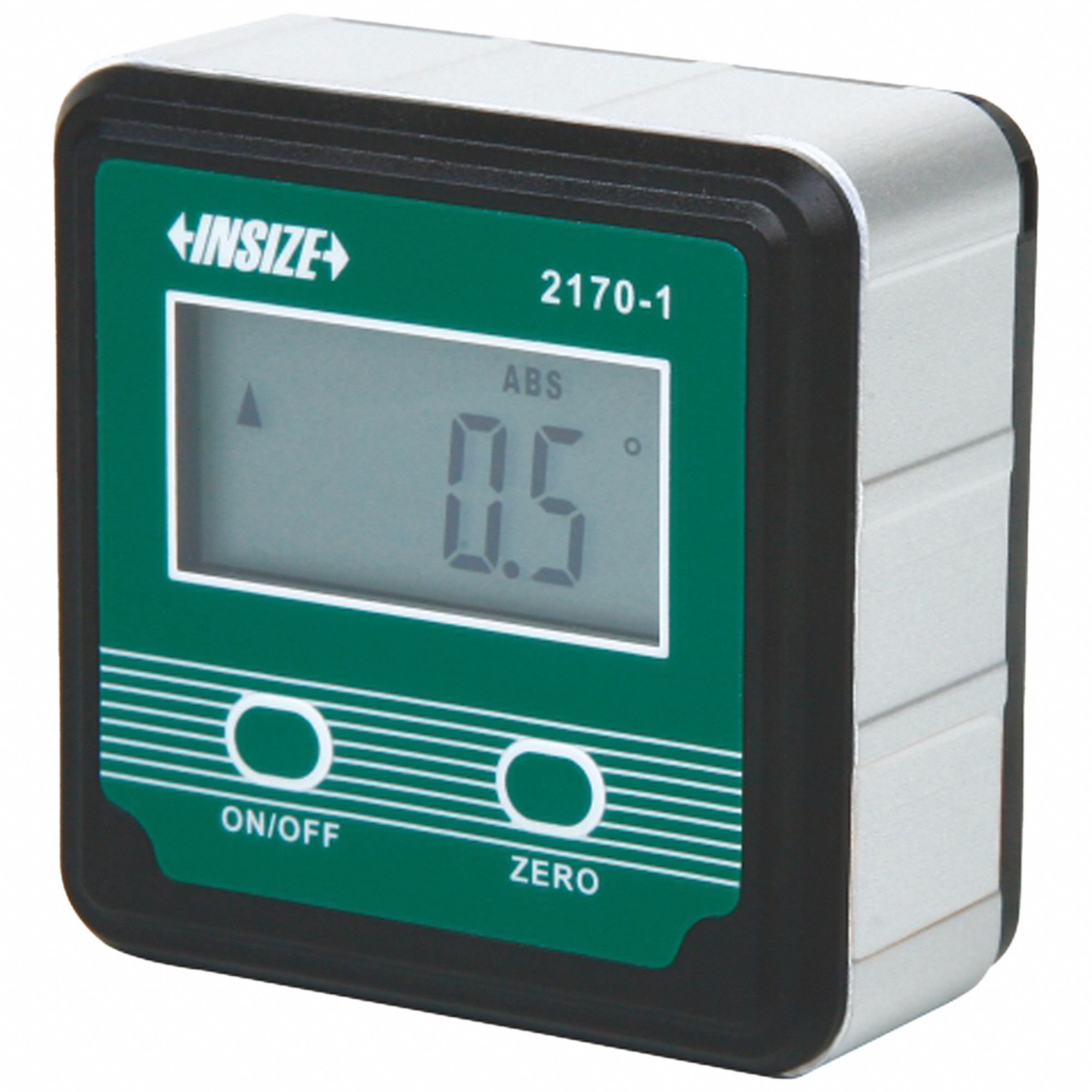 Electronic Level: 0°– 90°, Includes Batteries, 1 Neodymium, ±0.20°, 2 3/8 in Overall Lg, Case
