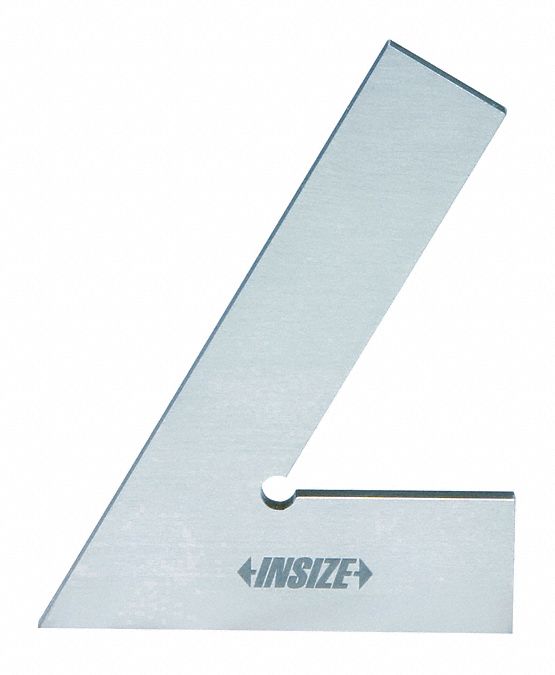 60 Deg Precision Steel Square SS