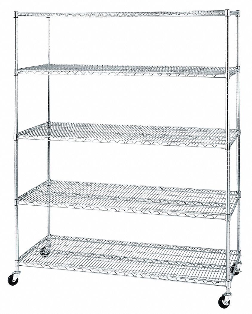 SteelWire Shelv, UltraDurable, 5-Tier, NSF