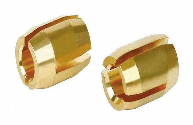 INSIZE 7341-7W03 Pin Gage Handle Collet Bushing Pair 0.672-0.688 