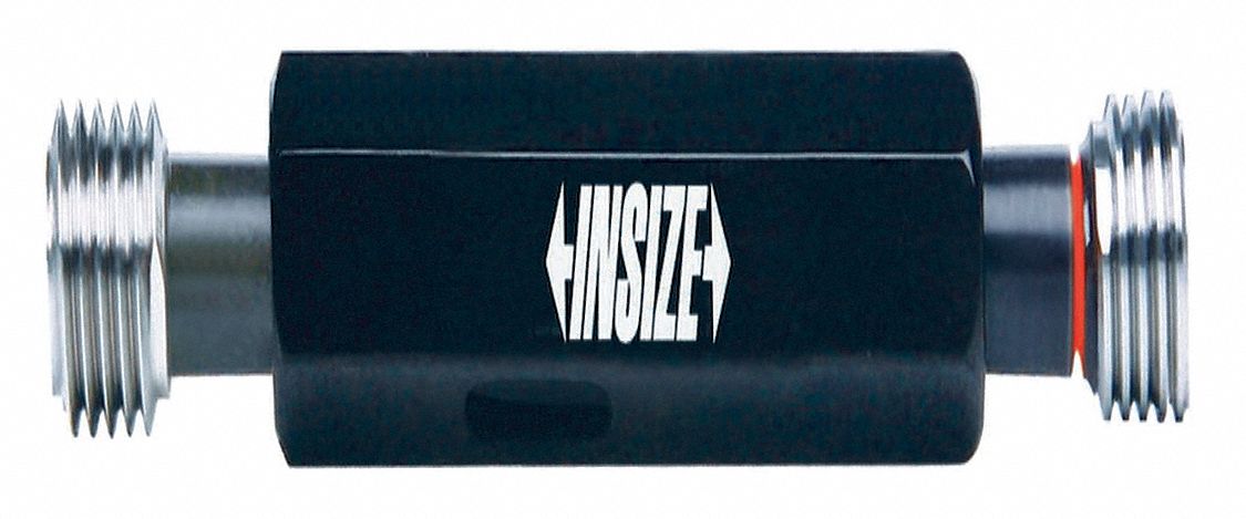 Threaded Plug Gauge: Go/No-Go (Plus/Minus), #4-40 Thread Size, 2B Thread Class, UNC