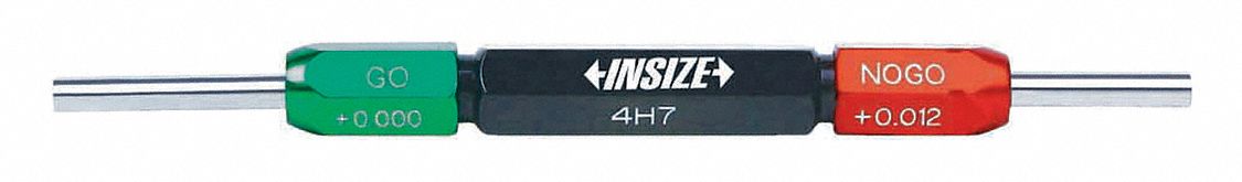 INSIZE 7341-3W08 Pin Gage Handle Collet Bushing Pair 0.236-0.244 