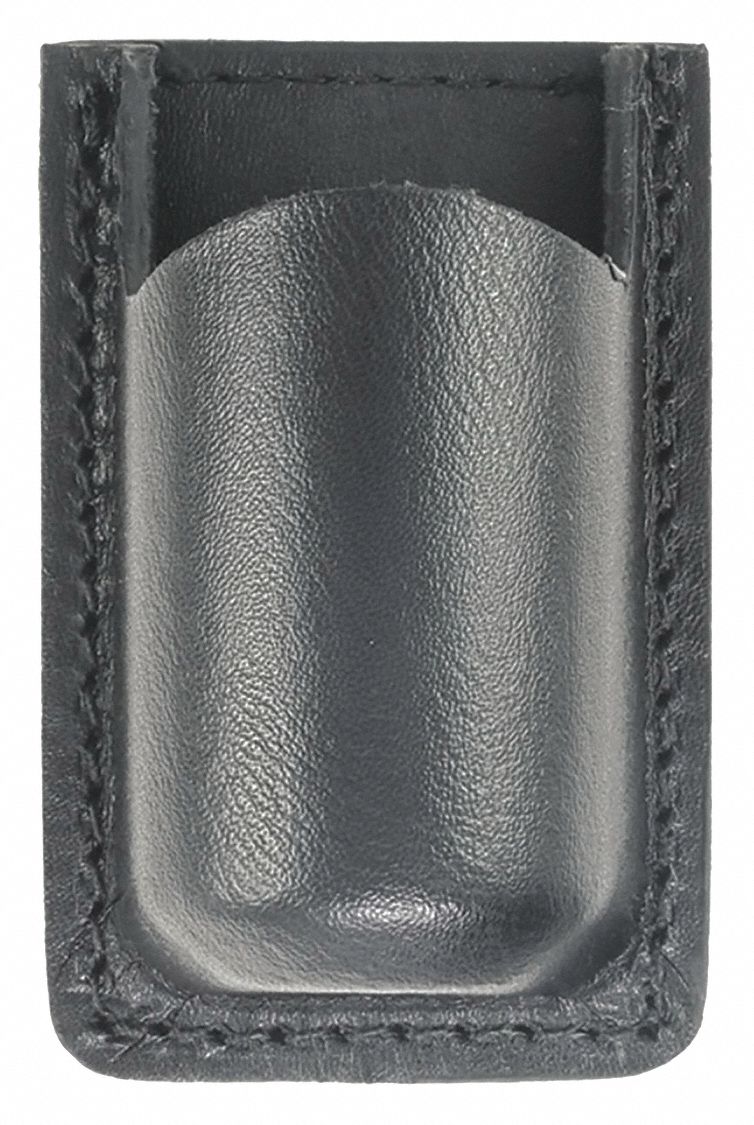 OC/Aerosol Pouch, Synthetic Leather, Black