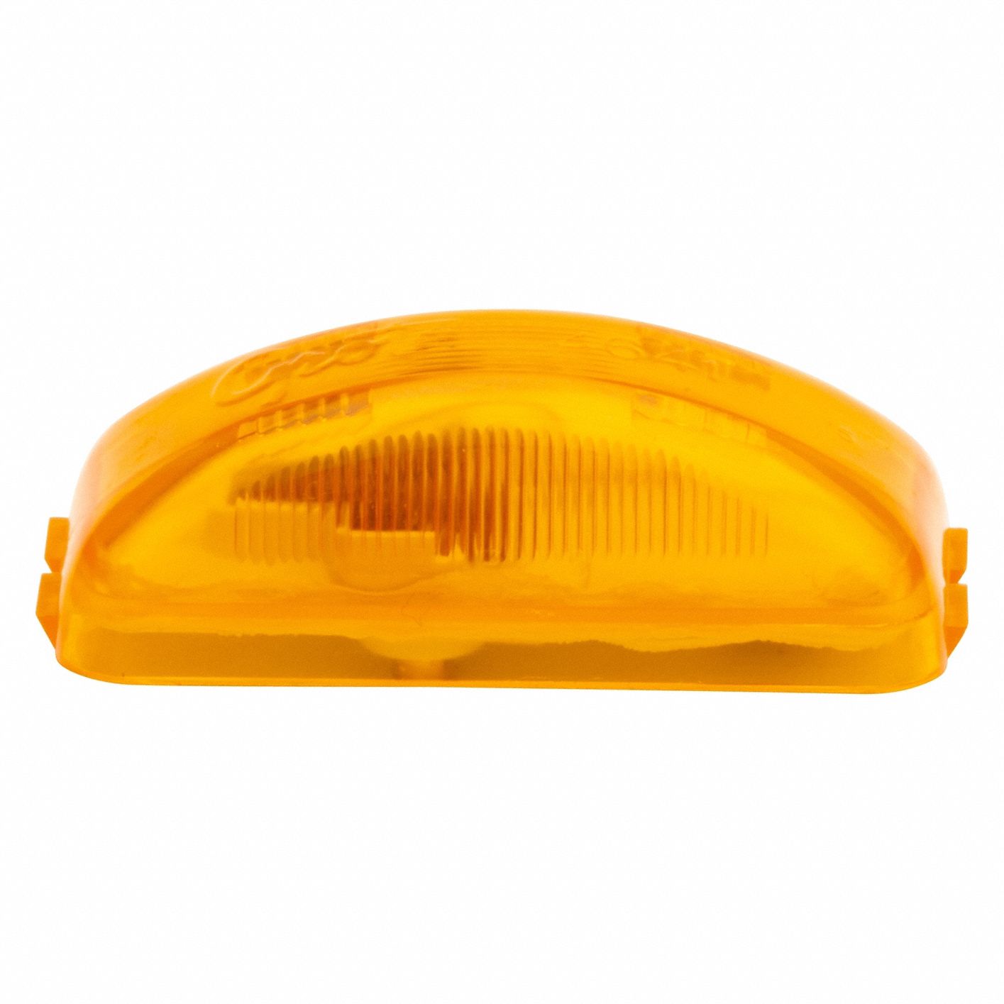 CLEARANCE MARKER LAMP, INCANDESCENT, RECTANGULAR, AMBER, BRACKET/GROMMET
