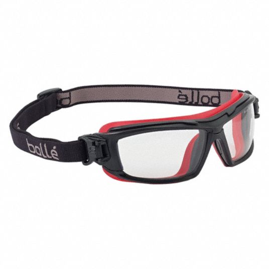 BOLLE SAFETY Safety Glasses AntiFog /AntiScratch, ANSI Dust/Splash
