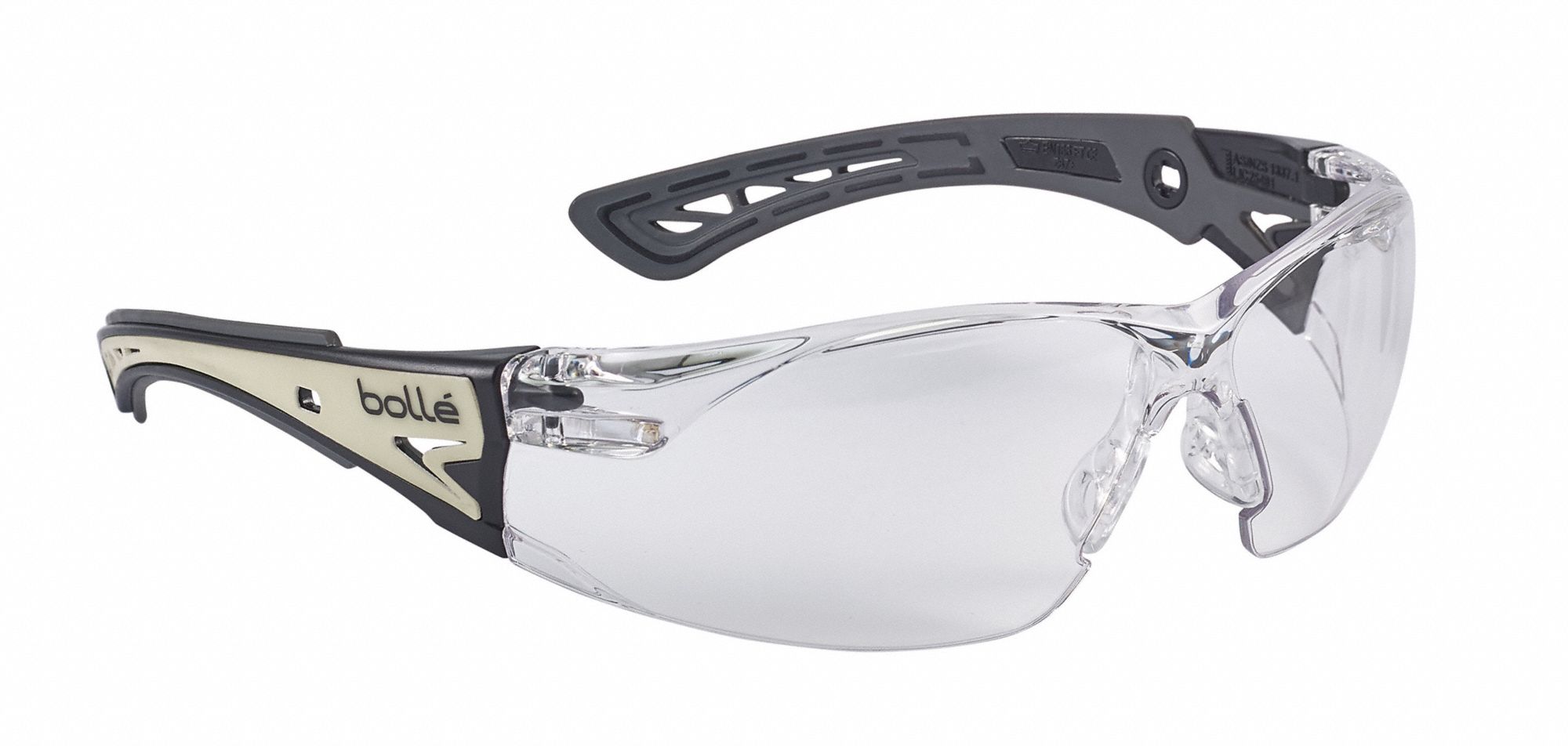 Bolle Safety Safety Glasses Anti Fog Anti Static Anti Scratch No Foam Lining Wraparound