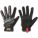 M-PACT MECHANICS GLOVES, M (9), FULL FINGER, SYNTHETIC LEATHER, TPR, BLACK