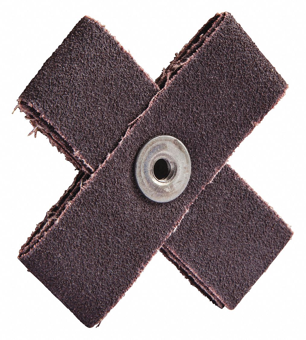 CROSS PAD,COATED,80 GRIT