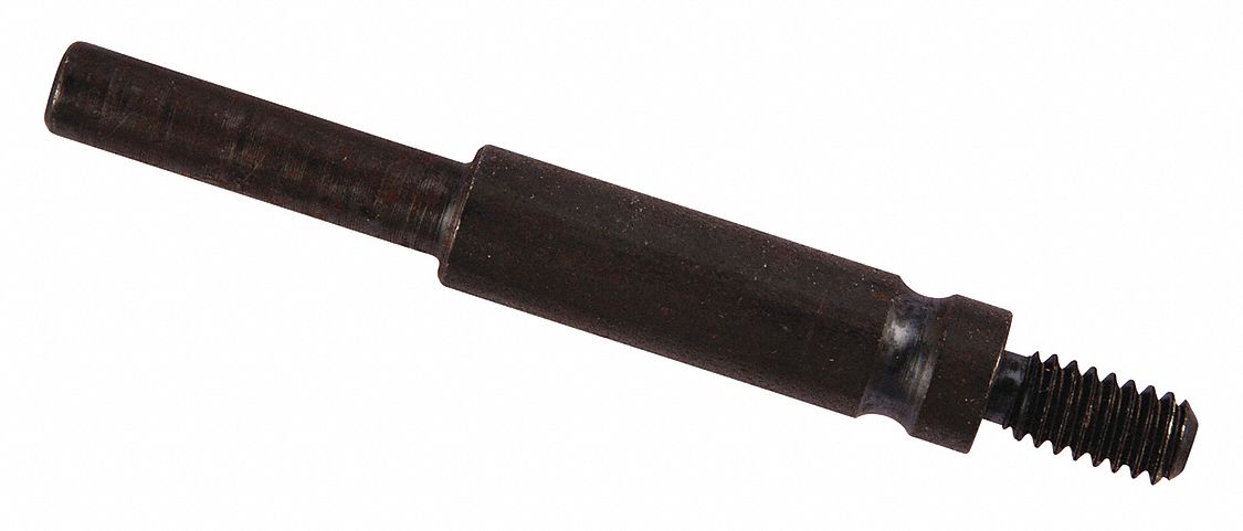 Quick Change Mandrel: 1/4 in Shank, 1/4"-20 Thread, 3 in Overall Lg