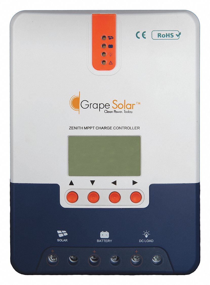 Solar Charge Controller: Sealed Lead Acid/Lithium Ion/Gel Cell/Flooded Lead Acid, 35V DC