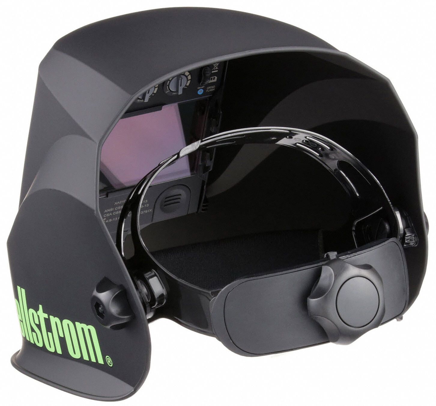 SELLSTROM Welding Helmet AutoDarkening, 4 Arc Sensors, Black, W9 to