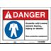 Danger: Caustic Will Cause Severe Burns, Injury Or Death. Wear Protective Equipment. Signs