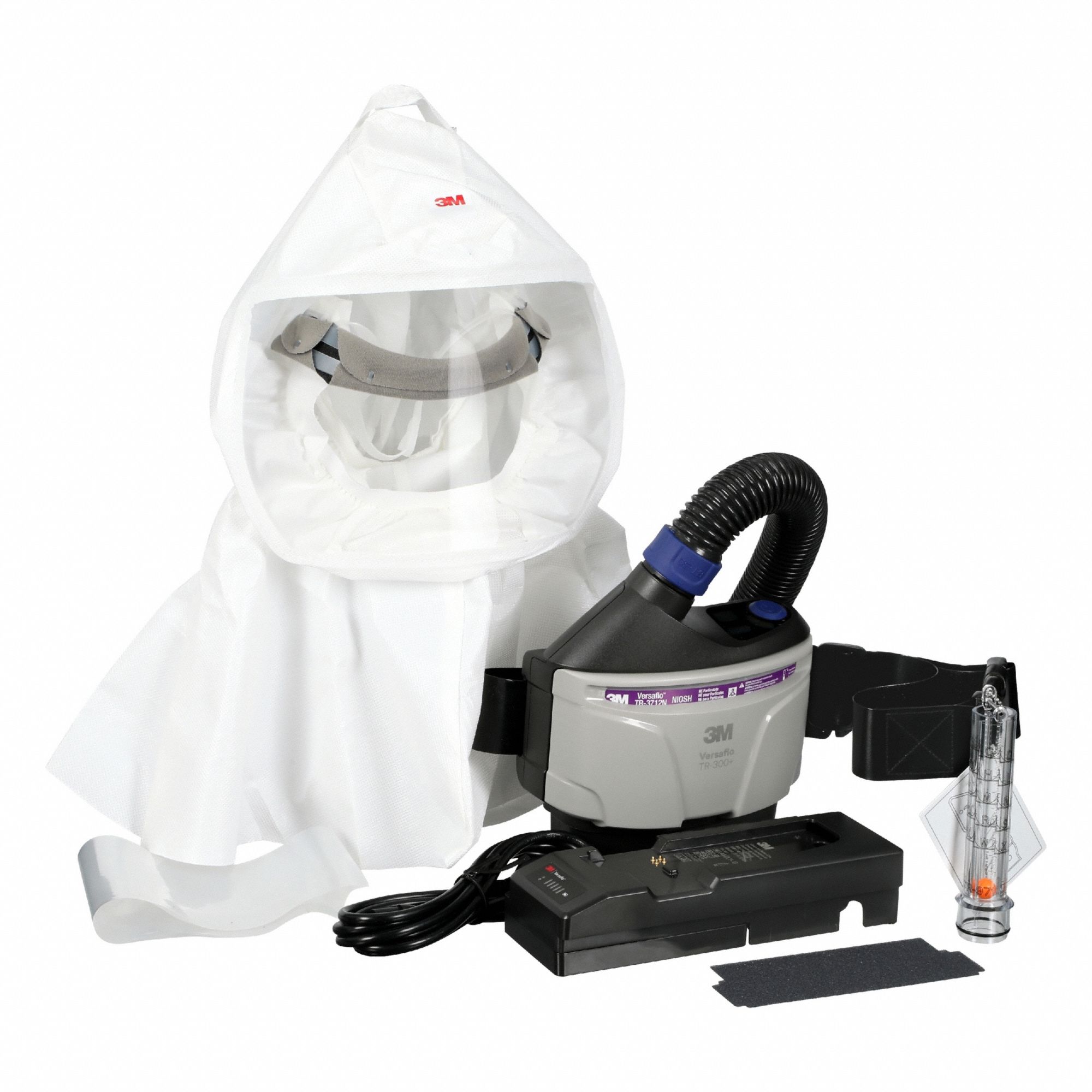 PAPR System Kit Full Hood Belt-Mount