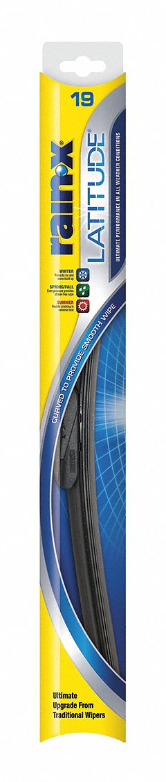 Wiper Blade: 19 in, 18 in to 20 in, Bayonet, Adapter, Front/Rear, 18 in to 20 in, Latitude®