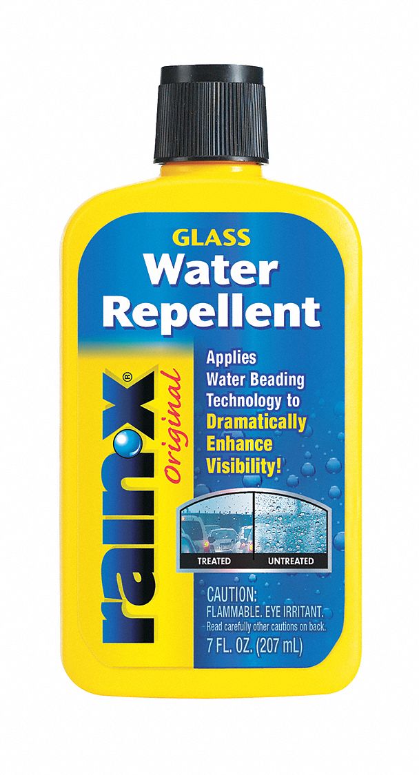 Glass Treatment, 7 oz, Plastic Bottle, Water Repellent, Ready to Use Dilution Ratio