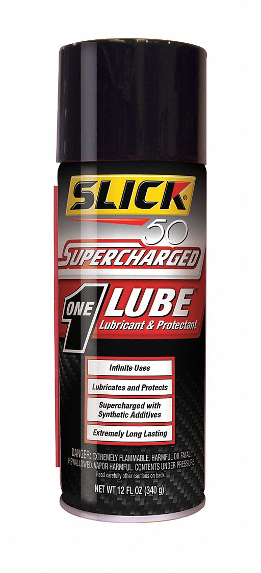 Protectant Lubricant: Aerosol Can, 12 oz Container Size, Clear, Lubricant