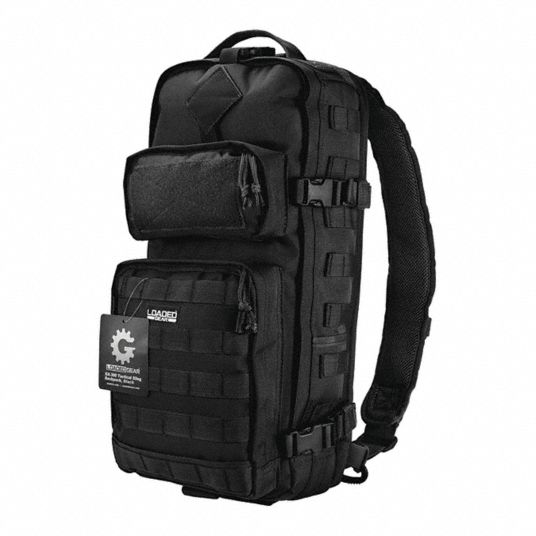 BARSKA, Black, Nylon, Backpack 465D85BI12026 Grainger