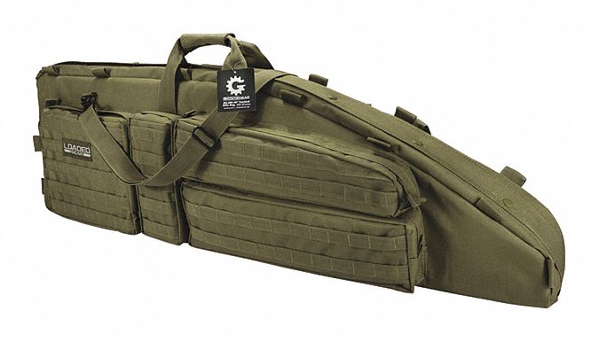 BARSKA, Green, Nylon, Tactical Rifle Bag - 465F35|BI12554 - Grainger