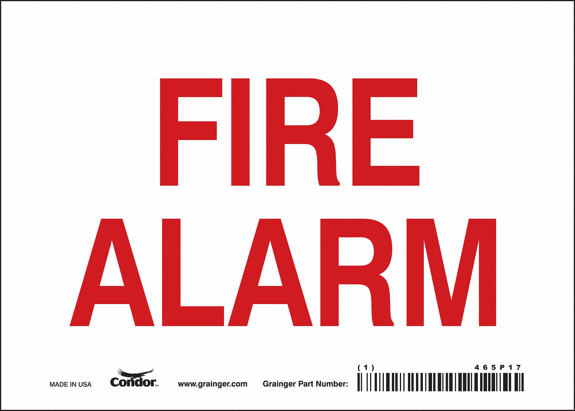 Safety Sign: Vinyl, Adhesive Sign Mounting, 5 in x 7 in Nominal Sign Size, Not Retroreflective