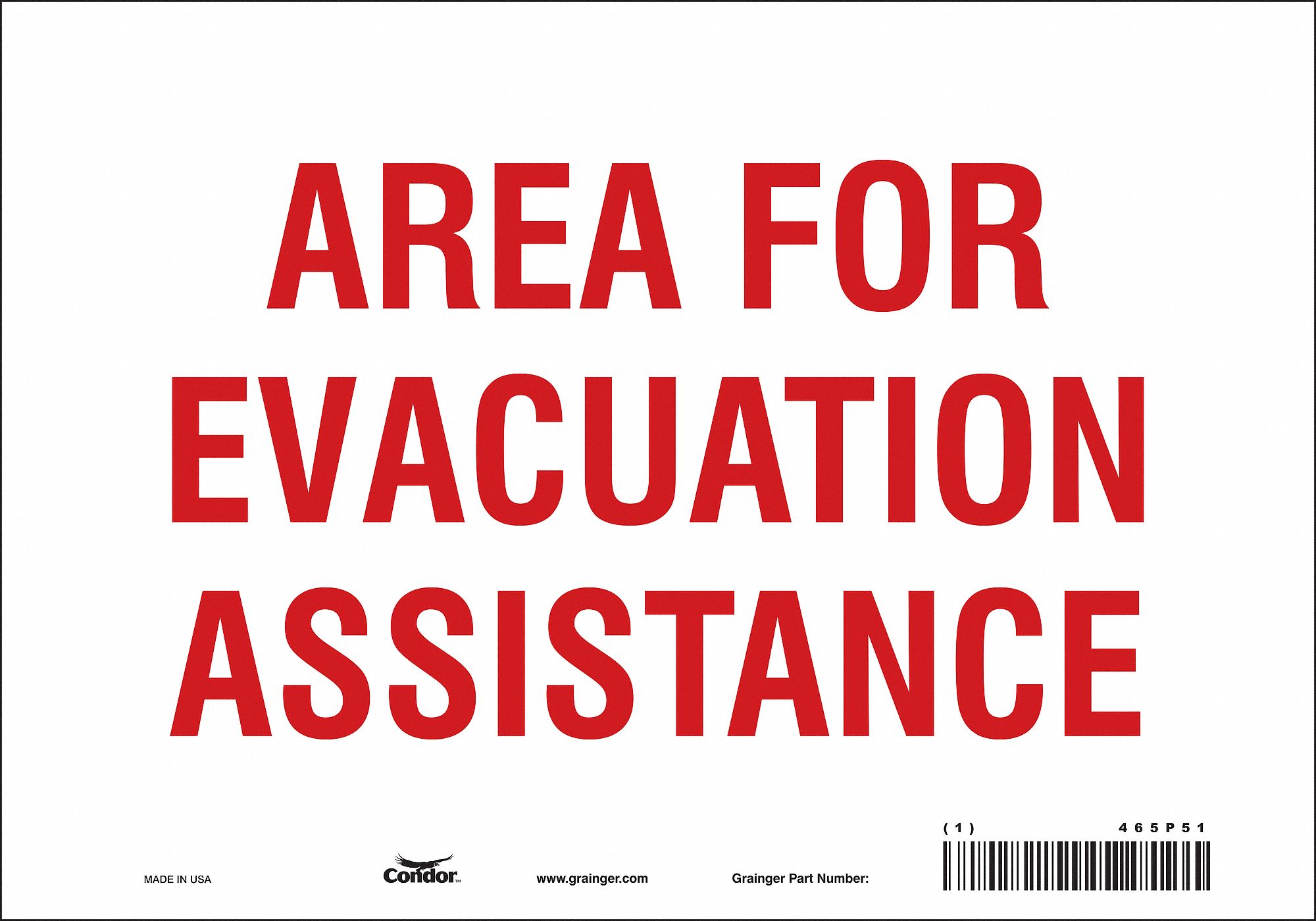 Safety Sign, 7 in x 10 in, Vinyl