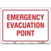 Emergency Evacuation Point Signs