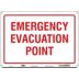 Emergency Evacuation Point Signs