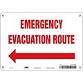Evacuation Route Signs image