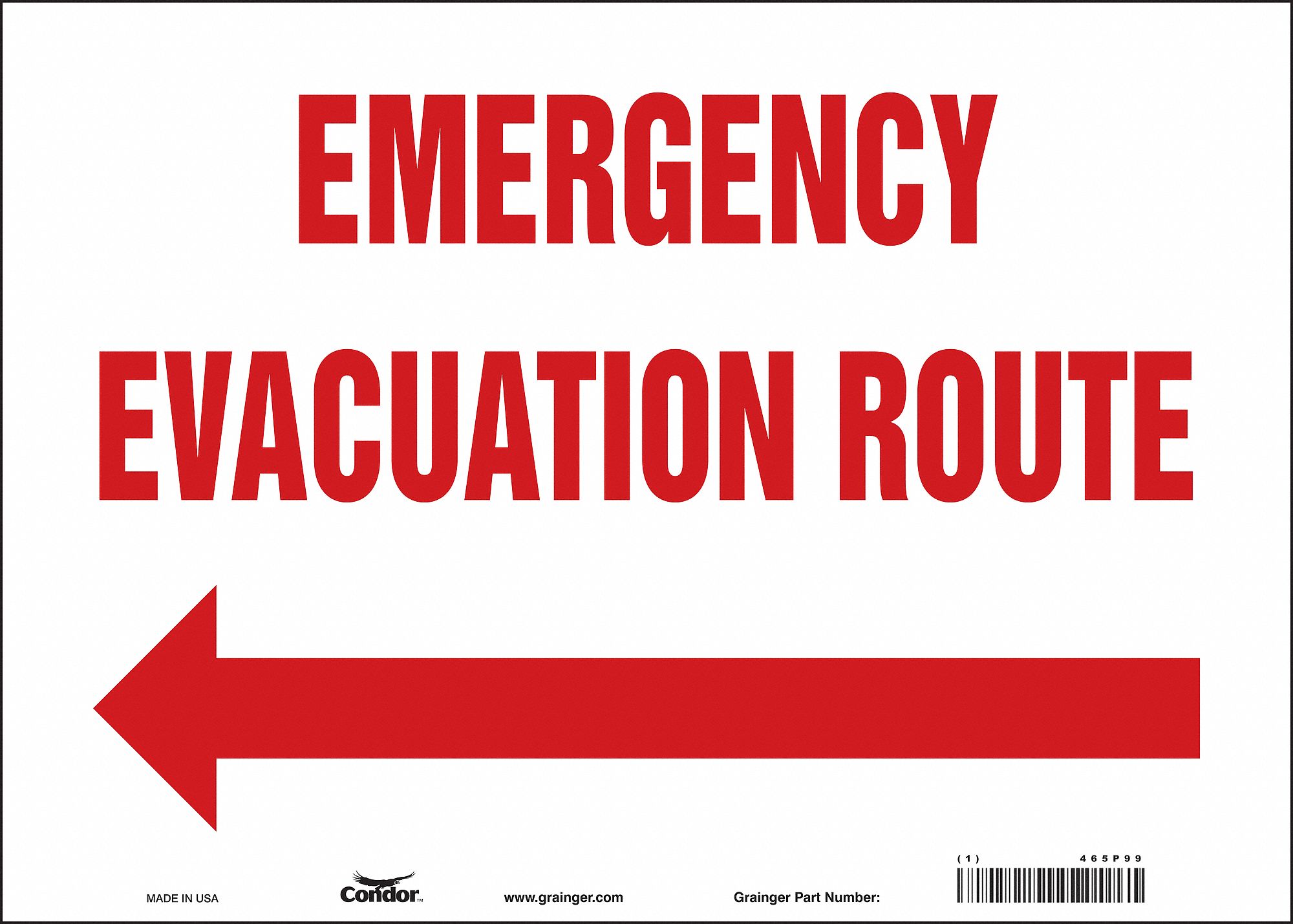 Safety Sign: Vinyl, Adhesive Sign Mounting, 10 in x 14 in Nominal Sign Size, Not Retroreflective