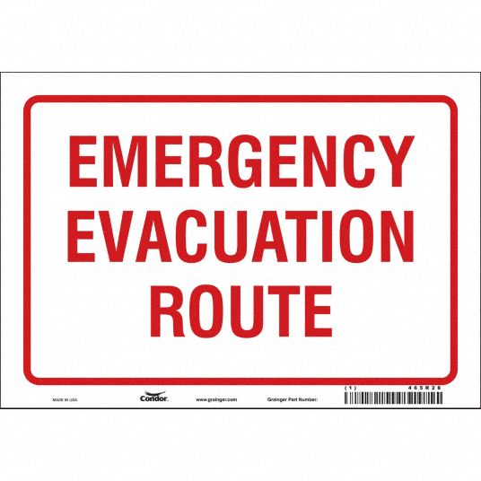 Vinyl, Adhesive Sign Mounting, Safety Sign - 465R28|465R28 - Grainger