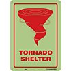 Tornado Shelter Signs image