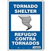 Tornado Shelter / Refugio Contra Tornados Signs image