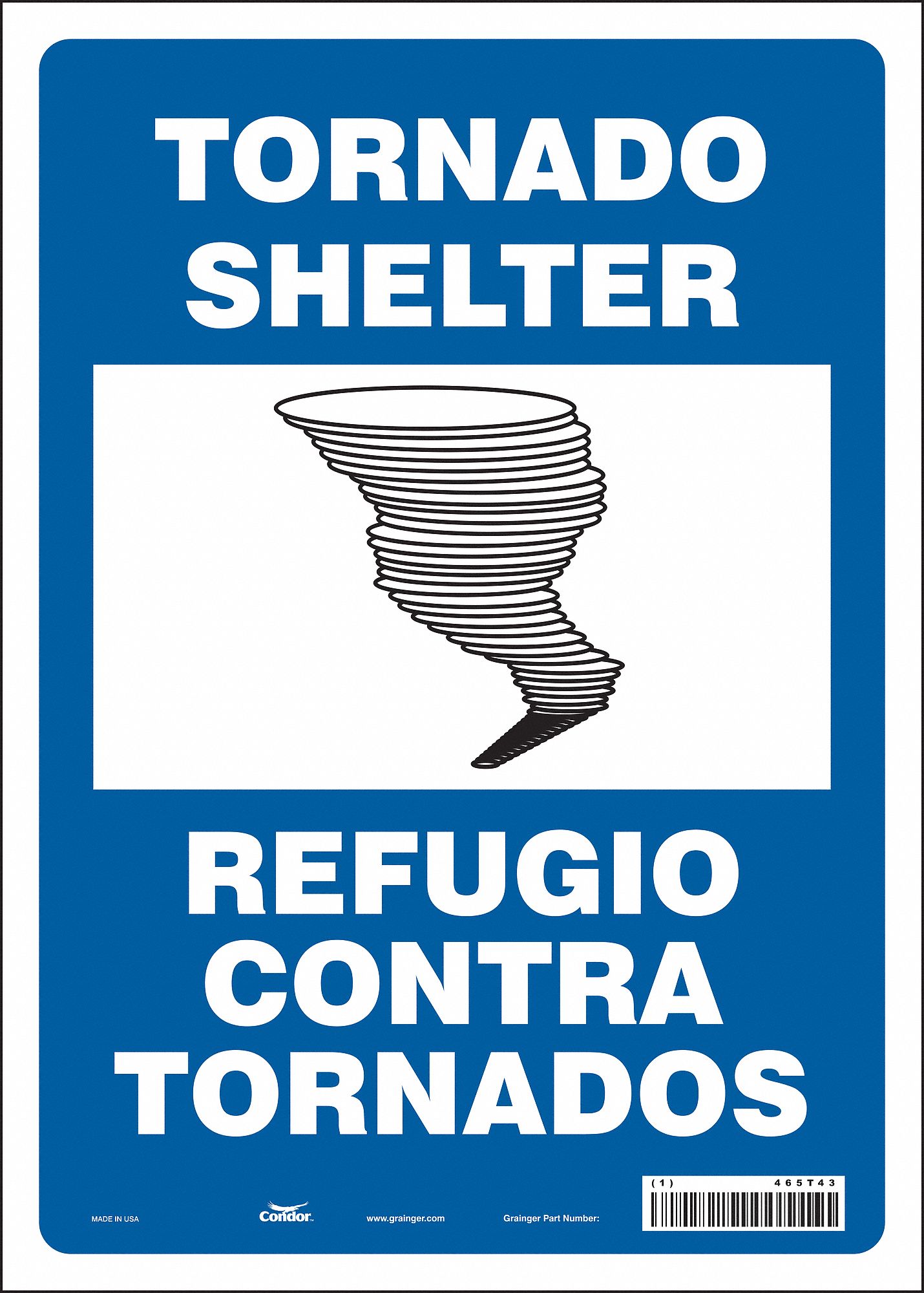 Safety Sign: Vinyl, Adhesive Sign Mounting, 14 in x 10 in Nominal Sign Size, Not Retroreflective