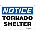 Notice: Tornado Shelter Signs