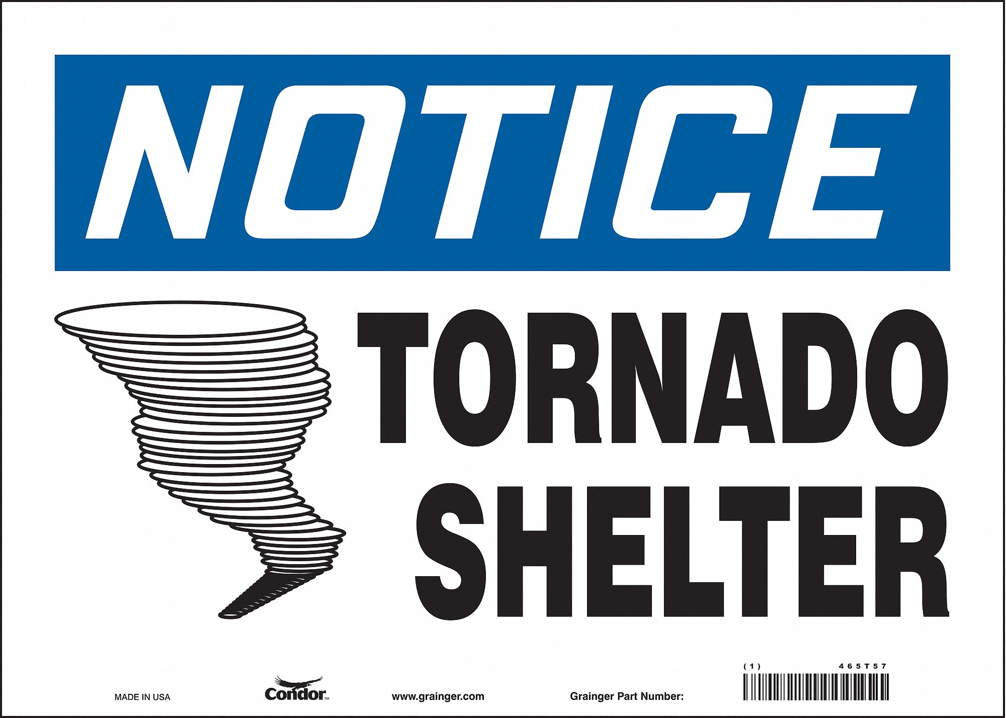 PANNEAU SECURITE,10PO X 14PO,VINYLE