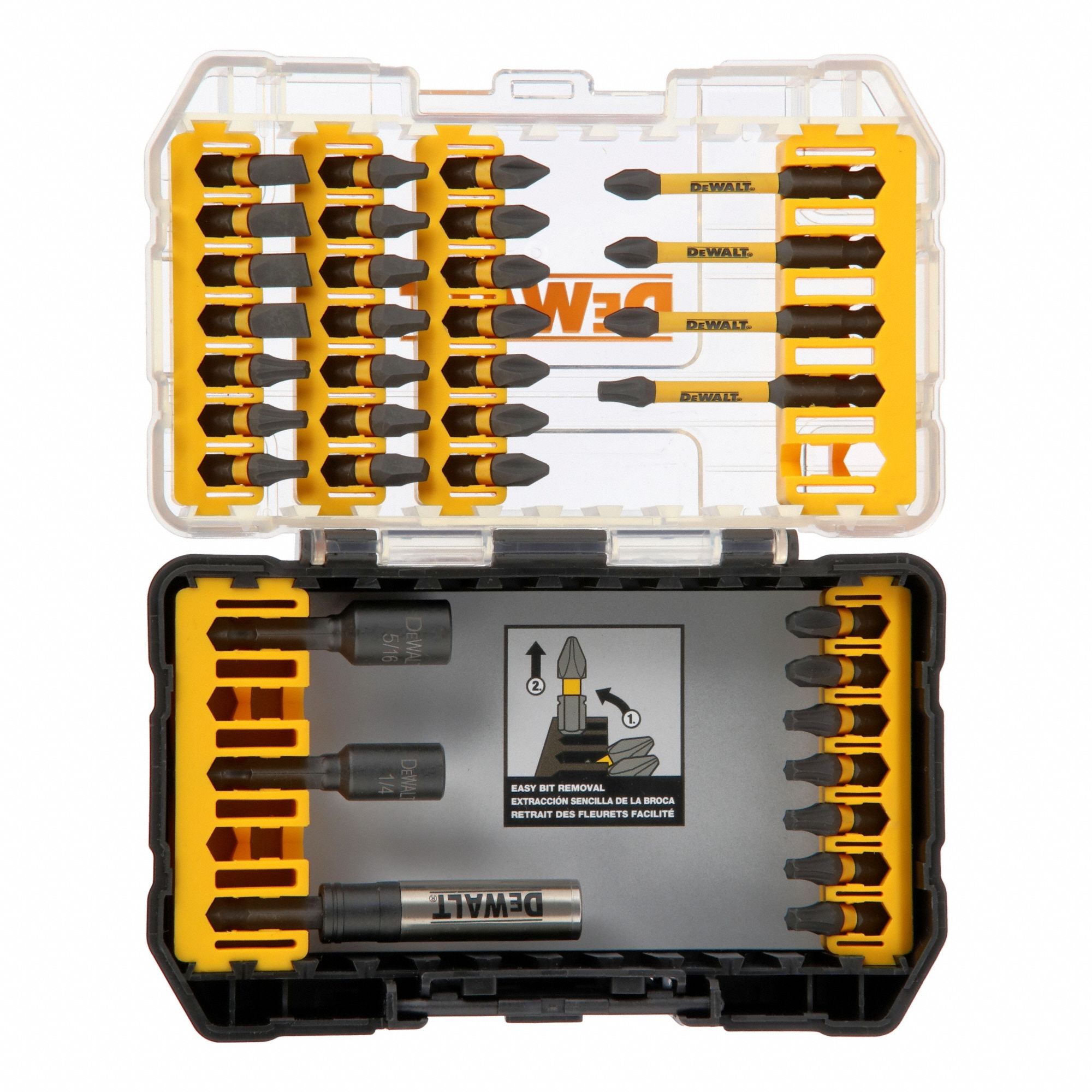 ENS EMBOUTS TOURNEVIS,ACIER,35 PC