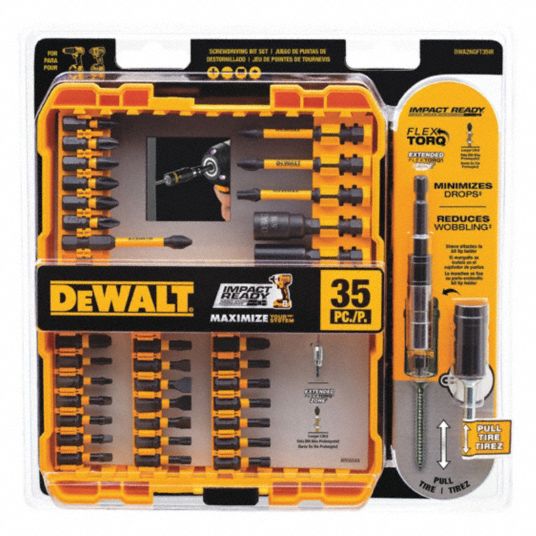 DEWALT Screwdriver Bit Set 35 No. of Pieces Screwdriver Bit Set