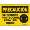 Precaucion: Se Requiere Proteccion Para Los Oidos Signs
