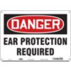 Danger: Ear Protection Required Signs
