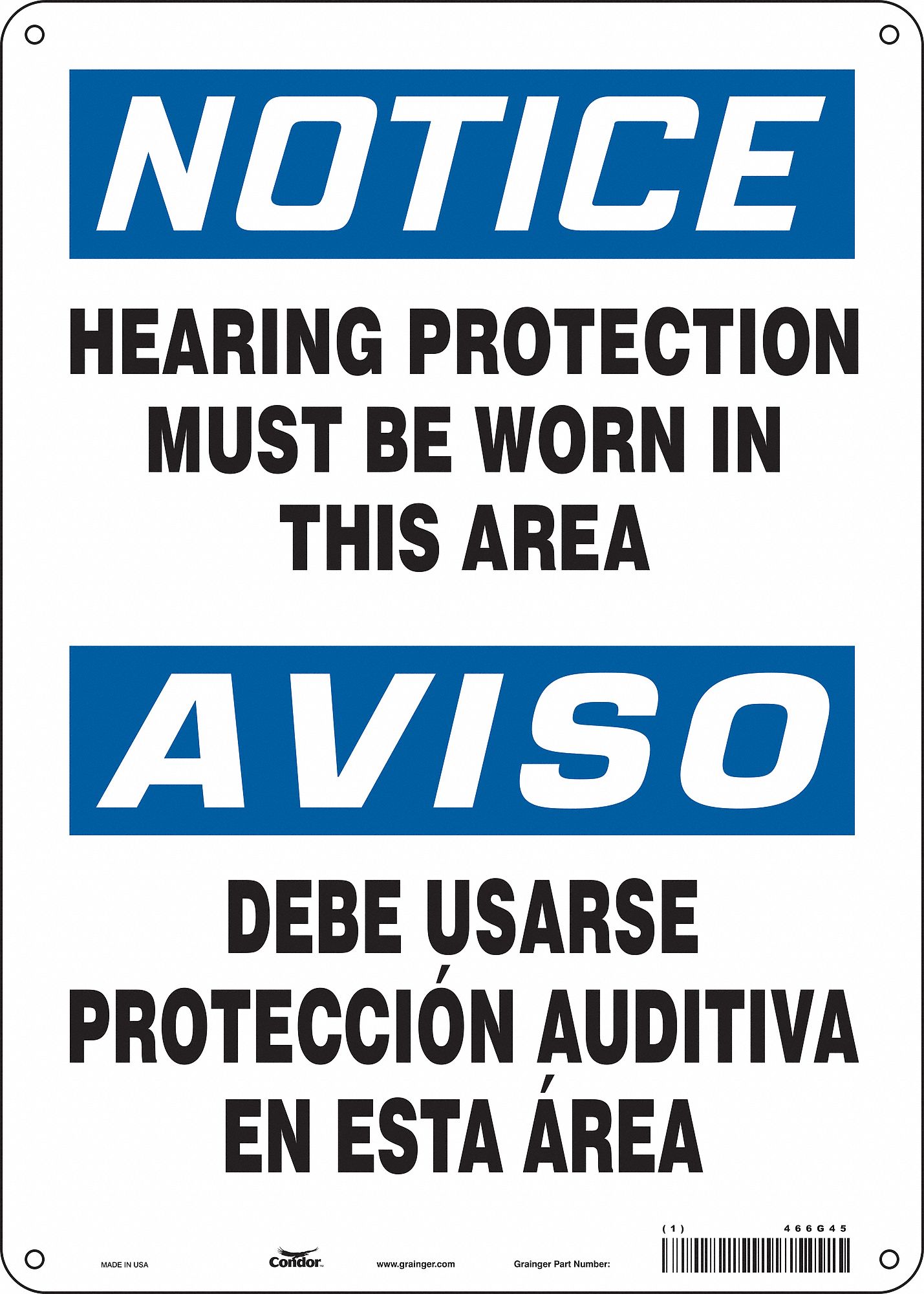 Safety Sign: Vinyl, Adhesive Sign Mounting, 14 in x 10 in Nominal Sign Size, Not Retroreflective