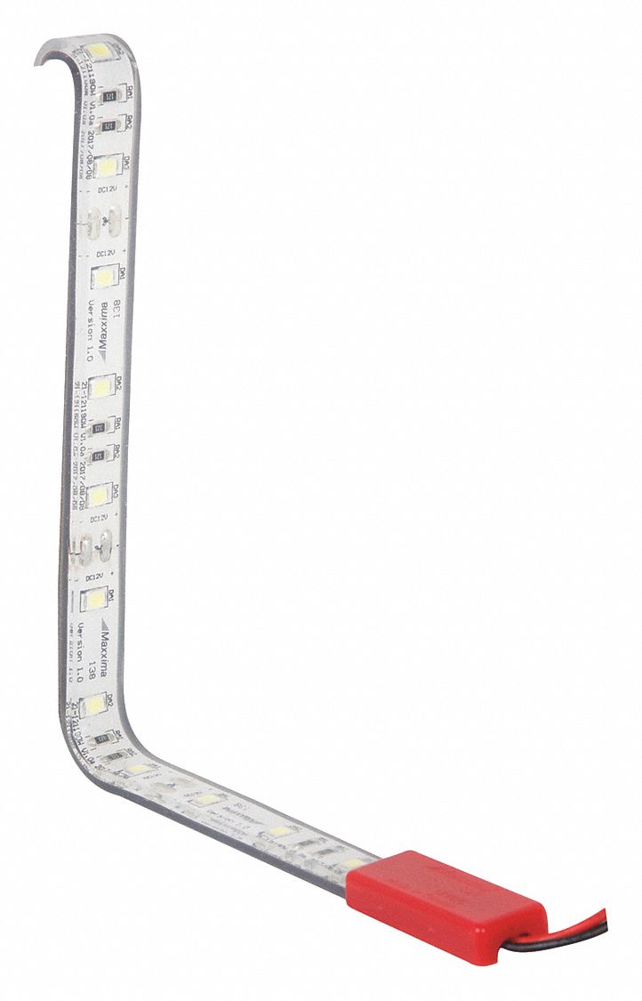 Strip Lighting: Flex Strip Light, LED, White, Flat, 12.8V DC, IP68, 270 lm Max Brightness