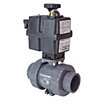 PVC Electric Actuated Ball Valves image