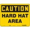 Caution: Hard Hat Area Signs